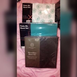 3 NWT Twin XL Sheet Sets
